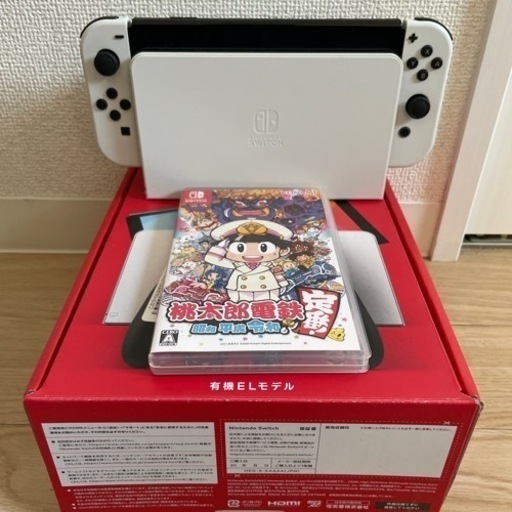 Nintendo switch 有機ELモデル\u0026桃太郎電鉄ソフト