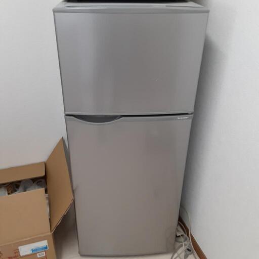 冷蔵庫 118L　2019年製、国産シャープ製