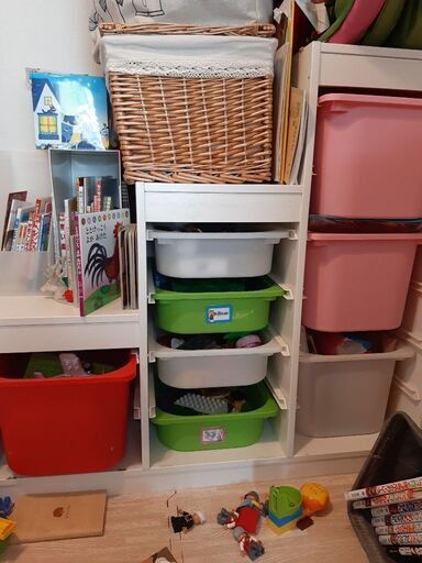 IKEA トロファスト 2点+ハンガーラック1点