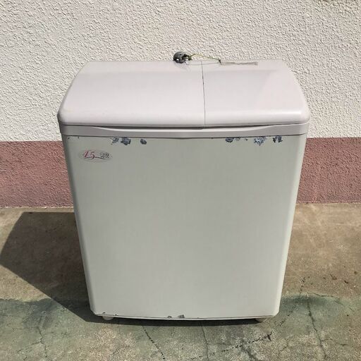 洗濯機 日立 PS-H45L 2槽式.4.5kg 2017年 HITACHI - 洗濯機