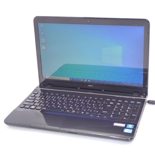 美品 ノートパソコン NEC PC-LS550HS1KB 新品SSD搭載 Wi-Fi有 15.6型
