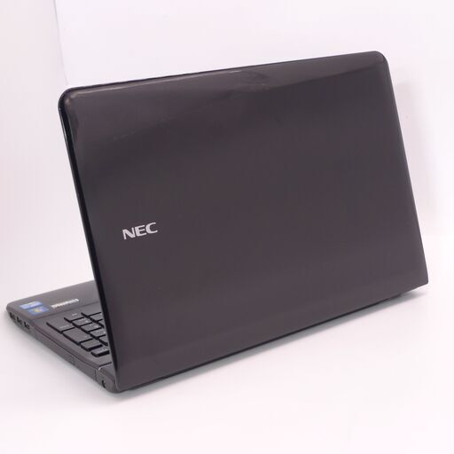 中古美品 ノートパソコン NEC PC-LS550HS1KB 新品SSD搭載 Wi-Fi有 15.6