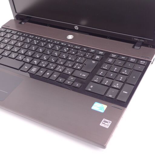 美品 茶色 ノートパソコン HP ProBook 4520s Wi-Fi有 15.6インチ Core