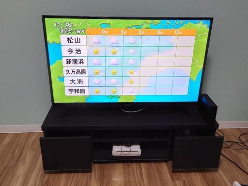 40型テレビとテレビ台をセットで