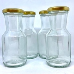多用途　広口ガラス瓶1本80円（1〜12本）