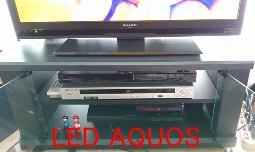 高画質!高音質!SHARP LED AQOUS LC-32H9 テレビ台付き 美品