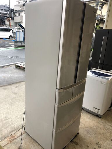 自動製氷付き　426L　Panasonic パナソニック 冷凍冷蔵庫 NR-F430V-N形 ６ドア 観音開き　2015年製