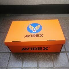 AVIREX         　　　　   靴の空箱とシ一ル