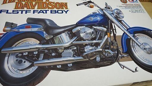 ハーレーダビッドソン FLSTF FAT BOY 1/6 プラモデル タミヤ製 TAMIYA タミヤ 1/6 Harley-Davidson FLSTF FAT BOY / ハレー