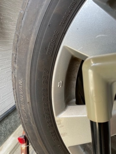 ブリヂストン エコピア NH100RV 225/55 R18 98V 走行5000未満