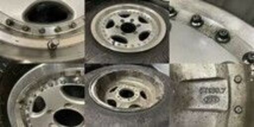 タイヤ走行短め【GOODYEAR FLEXSTEEL 7.00R15 8PR】夏タイヤ【P.T.H 15インチ 7J6HPCD139.7-13】2018年製 ランクル40等　(VTD568)クレジットカード QRコード決済可能