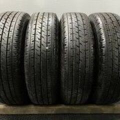 【BS R710 195/80R15 107/105N LT】夏タイヤ【トヨタ 200系ハイエース 純正ホイール 15インチ 6J6HPCD139.7+35】2020年製 バリ溝　(VTI477) クレジットカード QRコード決済可能 BS R710 195/80R15 107/105N LT】夏タイヤ【トヨタ 200系ハイエース