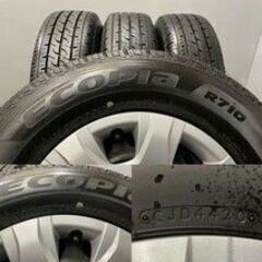 【BS R710 195/80R15 107/105N LT】夏タイヤ【トヨタ 200系ハイエース 純正ホイール 15インチ 6J6HPCD139.7+35】2020年製 バリ溝　(VTI477) クレジットカード QRコード決済可能 BS R710 195/80R15 107/105N LT】夏タイヤ【トヨタ 200系ハイエース