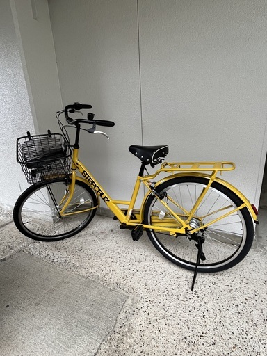 ほぼ新品　ブリジストン　ステップクルーズ　イエロー