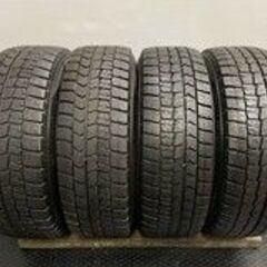 【DUNLOP WM02 205/60R16】スタッドレス【VIOLENTO 16インチ 6.5J5HPCD114.3+48】バリ溝 ヴォクシー ノア等　(MTA296) クレジットカード QRコード決済可能