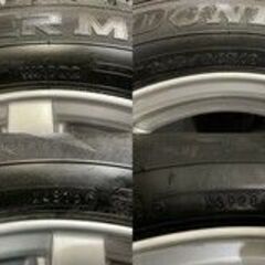 【DUNLOP WM02 205/60R16】スタッドレス【VIOLENTO 16インチ 6.5J5HPCD114.3+48】バリ溝 ヴォクシー ノア等　(MTA296) クレジットカード QRコード決済可能