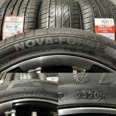 新品 バランス調整済【LEAO NOVA-FORCE 215/45R17】夏タイヤ【BahnsTech VR-01 17インチ 7J5HPCD100+45】2020年製 プリウス等　(VTJ445) クレジットカード QRコード決済可能 新品 バランス調整済【LEAO NOVA-FORCE 215/45R17】夏タイヤ
