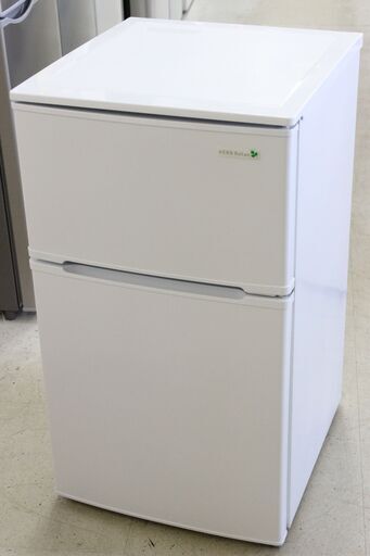 YAMADA　２ドア冷蔵庫　90L　YRZ-C09B1　2019年製