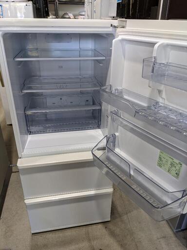 AQUA　ホワイト　272L 3ドア冷凍冷蔵庫　AQR-27G(W) 2018年製