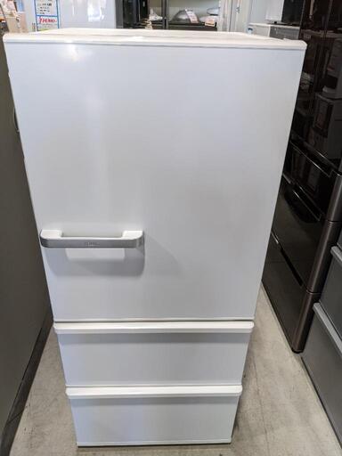 AQUA　ホワイト　272L 3ドア冷凍冷蔵庫　AQR-27G(W) 2018年製