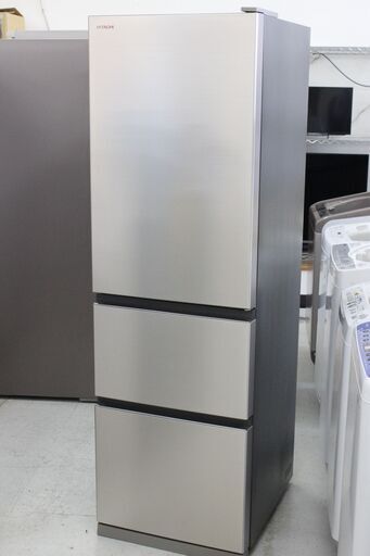 HITACHI　3ドア冷蔵庫　315L　R-V32KV　2019年製