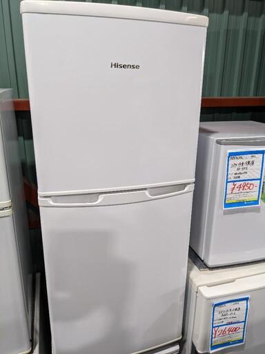 Hisense 106L 2ドア冷蔵庫　HR-B106JW 2014年製