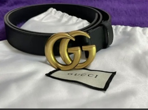 GUCCI レザーベルト(レディース)