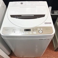 洗濯機　SHARP 2020年製　6キロ
