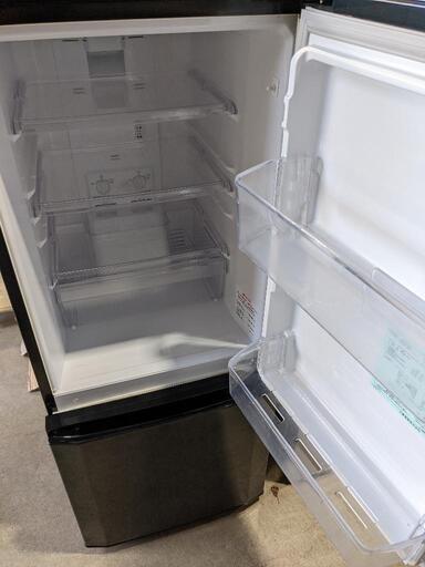三菱　146L 2ドア冷凍冷蔵庫　MR-P15T-B 2012年製