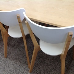 ナチュラル 木製 ダイニング5点セット【9650046】