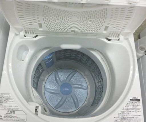 洗濯機 5kg 2019年製 東芝 AW-5G6 白 5.0 TOSHIBA せんたくき せんたっ