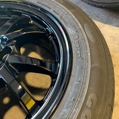 プリウスα 純正ホイール　パウダーコート済