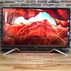 即日受渡❣️フィリップス4Kモニター42.5型臨場感溢れるバーチャル