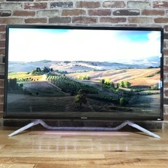 即日受渡❣️フィリップス4Kモニター42.5型臨場感溢れるバーチャル