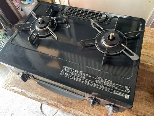 406い　ガステーブル　都市ガス　2020年製　リンナイ　中古品　グリル未使用