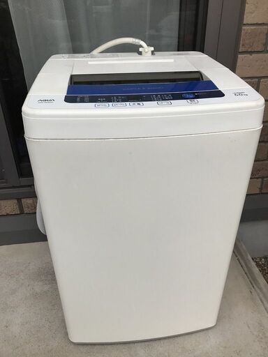 洗濯機 アクア AQW-S60B 6.0kg 2014年製