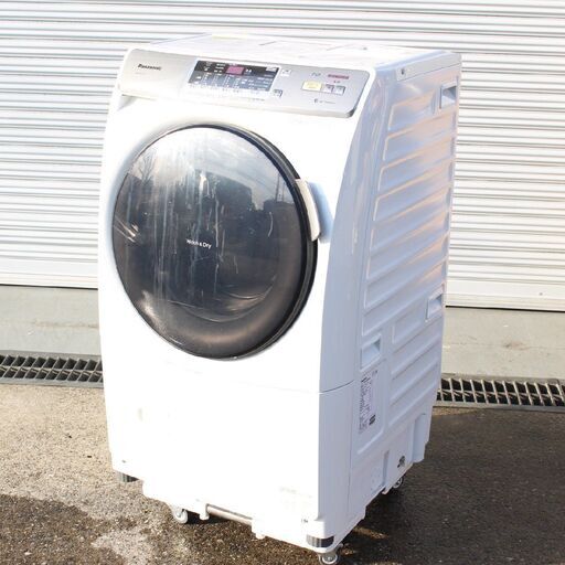 T727)Panasonic パナソニック プチドラム NA-VH310L-W 洗濯機 ドラム式 7.0kg 左開き 2014年製 クリスタルホワイト