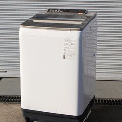 【最大5％セット割】T726)パナソニック 8.0kg 全自動洗濯機 FAシリーズ ホワイト 2019年製 NA-FA80H6 Panasonic 5kg以上