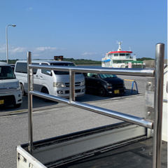 軽トラ 荷物台 キャリア ラック ステンレス仕上げ