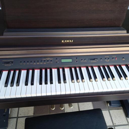 近隣配達可能　KAWAI 木鍵盤　電子ピアノ　PW950 kawai 電子ピアノpw950(お届け可能)