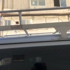 ハイエースキャリアステンレス