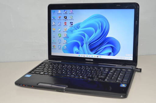 最新Windows11+office 大容量HDD750GB 東芝Dynabook T351/35EB 高性能 第二世代i3/4GB/15.6インチ/無線内蔵/HDMI/DVDRW/便利なソフト多数