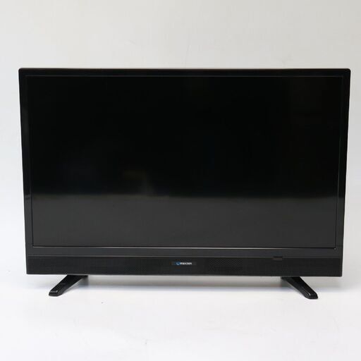 134)MAXZEN 24V型 地上・BS・110度CS デジタルハイビジョン 液晶テレビ 2018年製 J24SK03 マックスゼン リモコン無し