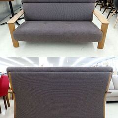 千歳市/恵庭市 近郊配送/引取限定 karimoku/カリモク家具 ダイニングセット(ベンチソファ 1P:CS62 3P:WS62/WT41 テーブル:DU48) 布地