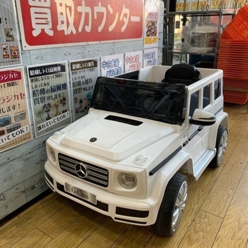 ⭐️かわいい⭐️メルセデスベンツ G500 Gクラス 電動ベビーカー キッズカー シングルシート四輪車 ゲレンデ ラジコン Mcrledes Benz
