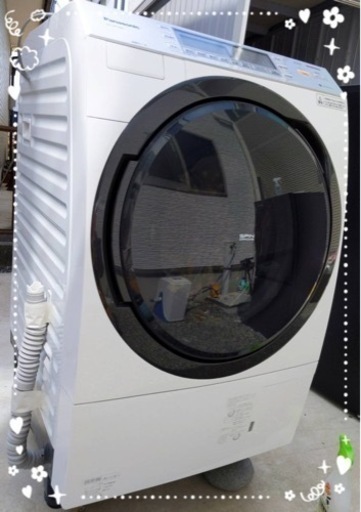 【再投稿】パナソニック　ドラム式洗濯機　2017年製