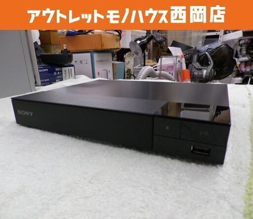 ソニー ブルーレイプレーヤー BDP-S1500 2018年製 Blu-ray ブラック SONY 札幌市 西岡店 220406