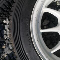 ダートラ、ラリー、オフロード走行に　175/65R14　ブリジストン　ポテンザ　ピッチ100+35、4穴 エンケイ　ターマック