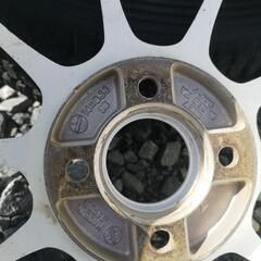 ダートラ、ラリー、オフロード走行に　175/65R14　ブリジストン　ポテンザ　ピッチ100+35、4穴 エンケイ　ターマック