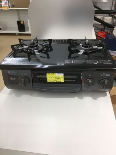 Rinnai/リンナイ ガステーブル ガスコンロ 都市ガス用 RTE565BKL 2022年製 中古品